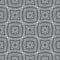 Medallion seamless pattern. Black symmetrical