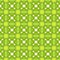 Medallion seamless pattern. Green enchanting boho