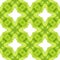 Medallion seamless pattern. Green splendid boho