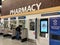 The MedAvail Self Service Pharmacy kiosk in the Pharmacy department waiting for customers to pick up their prescriptions at a Sams