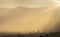 Medellin, Antioquia - Colombia. June 24, 2021. Panoramic of the city of MedellÃ­n at sunset