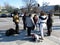 Media at the US Capitol in Washington DC