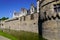 Mediaeval castle of the Dukes of Brittany the Chateau des Ducs de Bretagne in Nantes town France