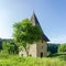 Mediaeval defensive Kravetska tower in Kamianets-Podilskyi city, Ukraine