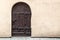 Mediaeval wooden door