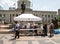 Medic Tent for Protestors in Front of the Ohio Statehouse