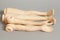 Medical acupuncture model of human body parts legs and hands