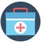 medical aid, first aid, Isolated Vector icon that can be easily modified or edit