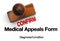 Medical appeals form