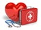 Medical assistance and cardiology concept