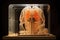 Medical bio 3d printer prints human heart for transplantation in the laboratory, AI Generated