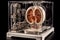 Medical bio 3d printer prints human kidneys for transplantation in the laboratory, AI Generated