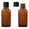 Medical Bottle. Brown Glass Pharmacy Bottle. Vial