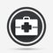 Medical case sign icon. Doctor symbol.