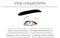 Medical Clipart, Line Drawing Illustration of Eye Disease and Viral conjunctivitis