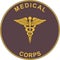 Medical Corps emblem. US Army