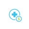 Medical cost icon