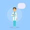 Medical Doctor Clinics Hospital Male Medicine Worker Online Consultation Concept