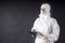 Medical dress for biologic danger, swine or A flu