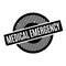 Medical Emergency rubber stamp