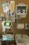 Medical equipment in a nursing home including tube feeding nutrition