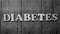 Medical and Health Care Concept, Diabetes