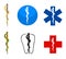 Medical health symbols