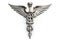 Medical and Healthcare Caduceus Emblem