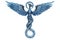 Medical and Healthcare Caduceus Emblem