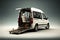 medical healthcare and transportation of patients wheelchair van