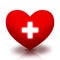 Medical heart symbol