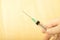 Medical injection syringe can be used in the hospital, doctors and nurses, it is one of the equipment used in corona virus