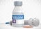 Medical Kit for Preventive Health: Vaccine Vial, Plaster and Syringe, Vector Illustration