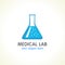 Medical lab logo.