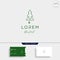 medical leaf logo design  nature medicine icon