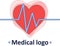 Medical logo, health care icon.