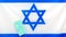 Medical mask on Israel flag. Israeli scientists: `In a few weeks, we will have coronavirus vaccine`