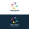 Medical sign logo using a simple and modern plus sign,logo for medical, pharmacy, pharmacy, hospital.With template vector