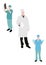 Medical silhouettes