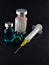 Medical syringe and phials