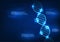 Medical technology DNA has a link with a number code, which represents a medical technology that shows DNA information. to bring