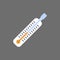 Medical Thermometer Icon Temperature Measure Tool