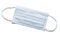 Medical tools white sterile flu mask isolated