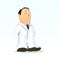 Medical toons - Doctor posing