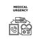 Medical Urgency icon vector illustration