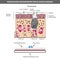 Medical vector illustration of phospholipids and respiratory mucus cough clearance