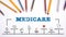 Medicare. Insurance, costs, family doctor and specialists concept