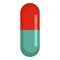 Medication icon, cartoon style