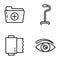 Medication Line Vector Icons Collection