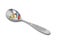 Medication spoon,isolated